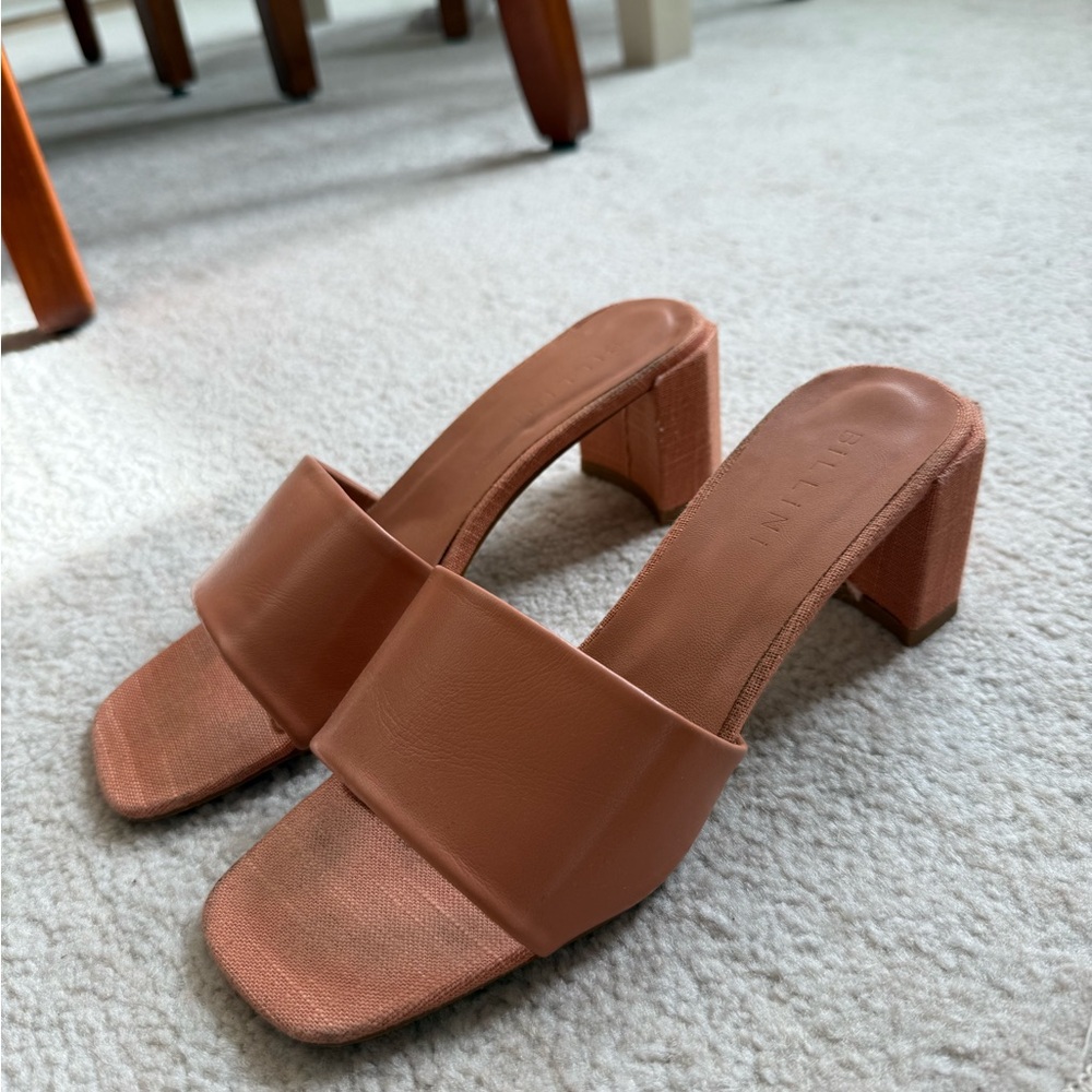 Billini Peach/Coral Mules